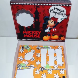 Arquivo Digital Páscoa Mini Confeiteiro Mickey