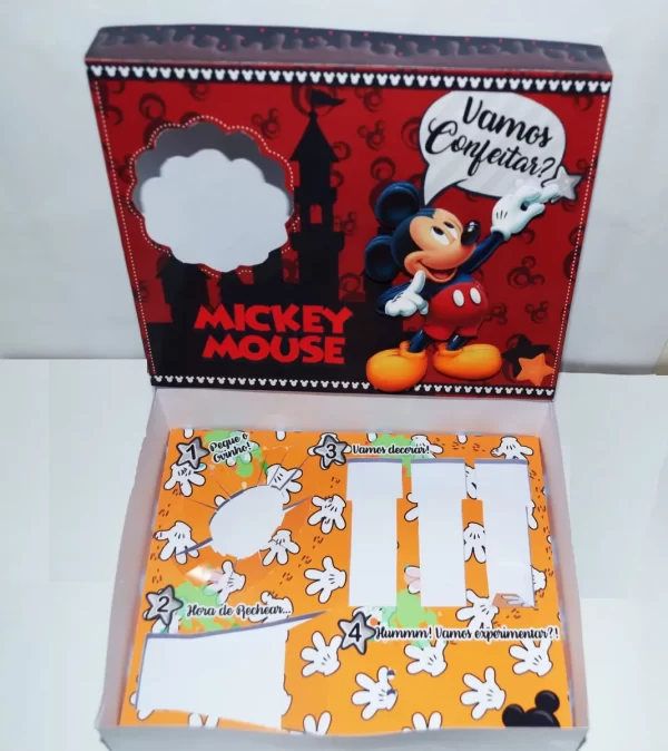 Arquivo Digital Páscoa Mini Confeiteiro Mickey