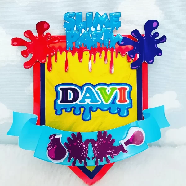 Arquivo Digital Slime Azul Studio e Pdf