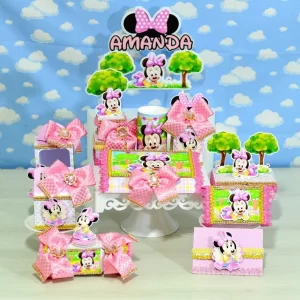 Arquivo de Corte Minnie Rosa Baby Studio