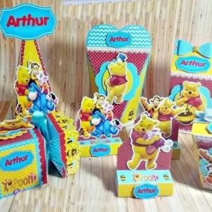 Arquivo de Corte Ursinho Pooh Studio