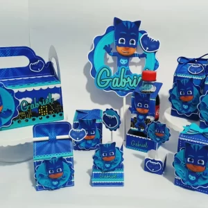 Arquivo de Festa Pj Masks Studio e Pdf