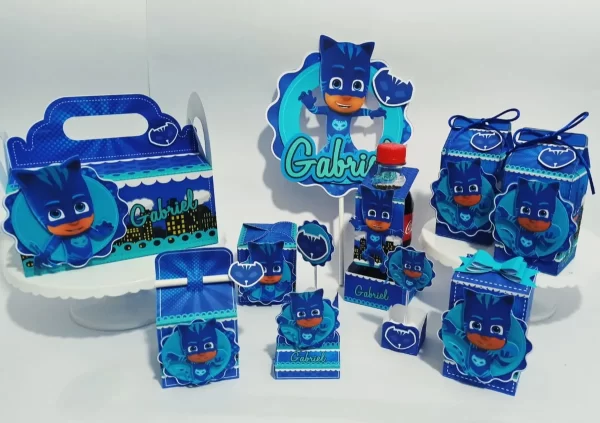 Arquivo de Festa Pj Masks Studio e Pdf