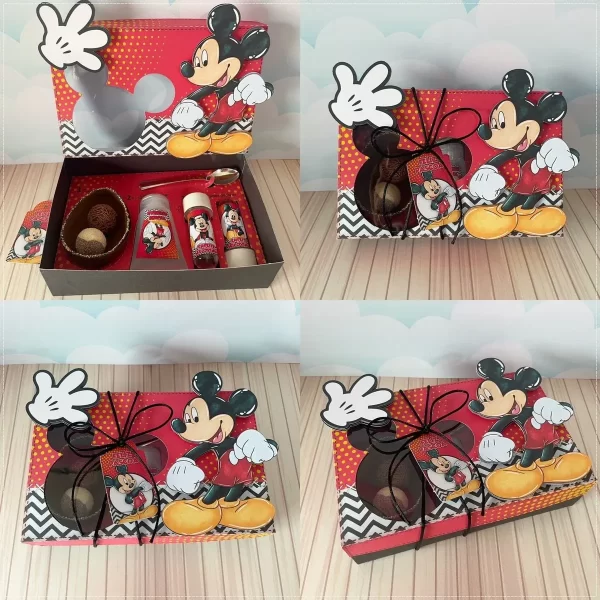 Artes Digital Páscoa Mini Confeiteiro Mickey