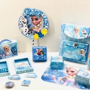 Artesanato Digital Festa na Escola Frozen