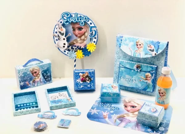 Artesanato Digital Festa na Escola Frozen