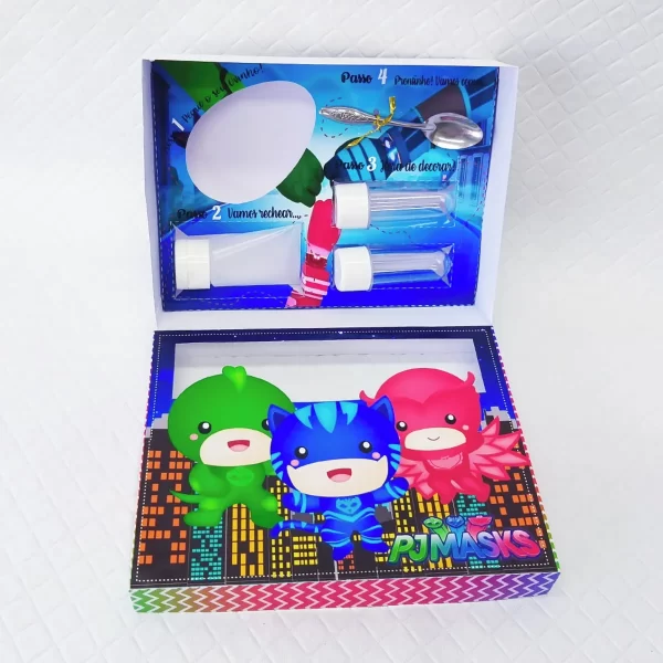 Festa Digital Páscoa Mini Confeiteiro Pj Masks