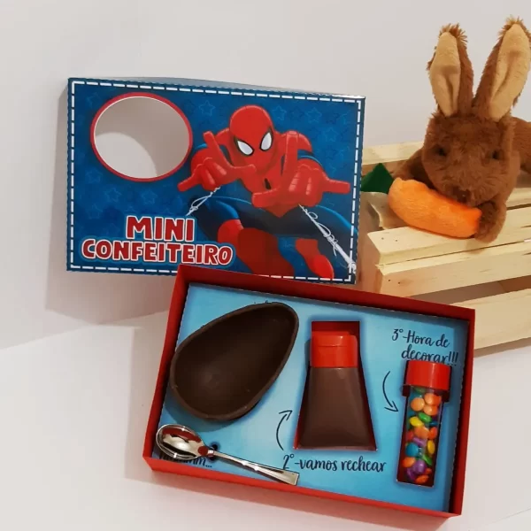 Festa Mini Confeiteiro Páscoa Homem Aranha