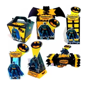 Festa Pronta Silhouette Batman Studio