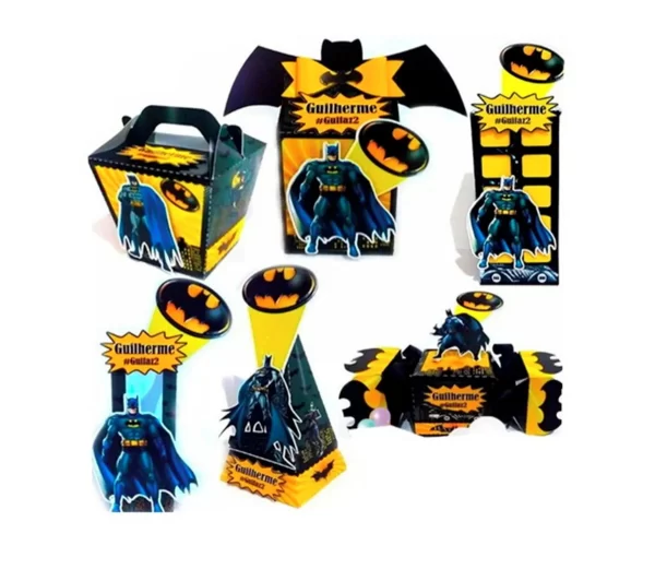 Festa Pronta Silhouette Batman Studio