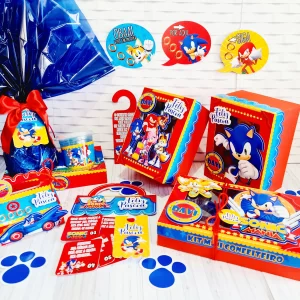 Festa Pronta Sonic Pascoa Studio e Pdf