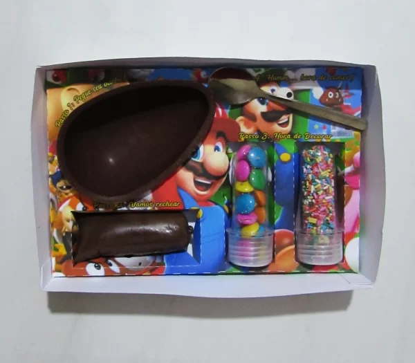 Páscoa Mini Confeiteiro Super Mario Bros