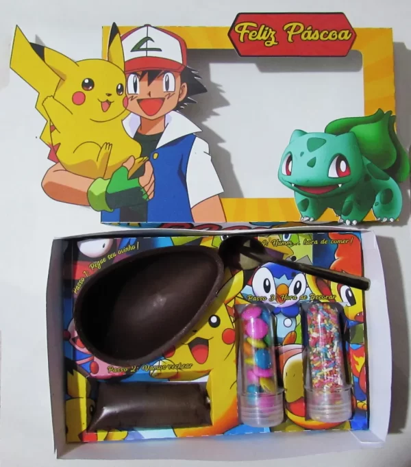 Kit Digital Páscoa Mini Confeiteiro Pokemon