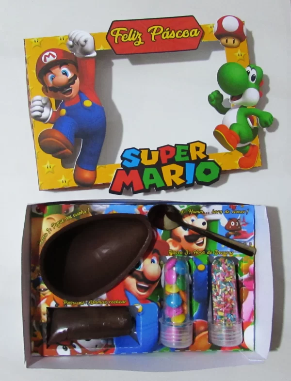 Páscoa Mini Confeiteiro Super Mario Bros