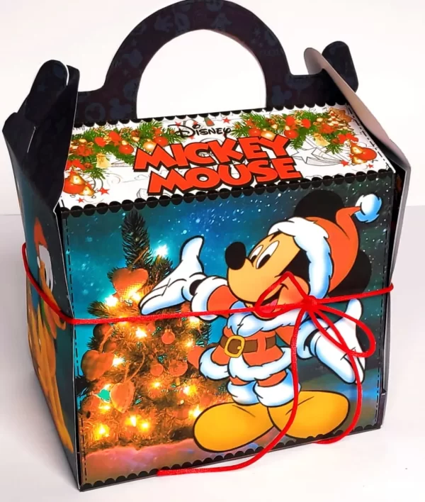 Maleta Explosiva Natal Mickey Studio e Pdf