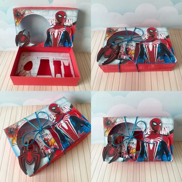 Páscoa Mini Confeiteiro Homem Aranha Luxo