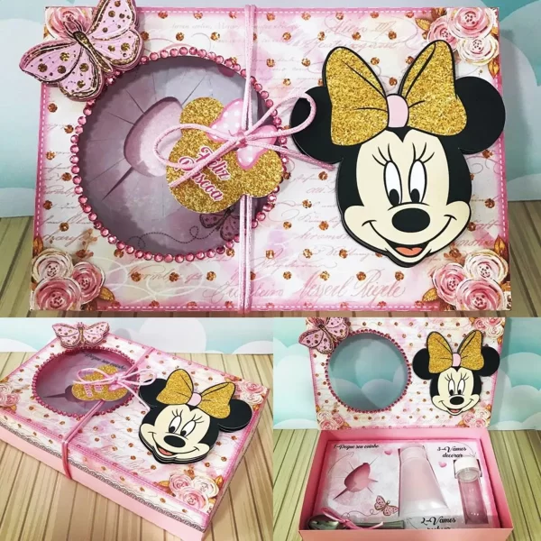 Páscoa Mini Confeiteiro Minnie Rosa