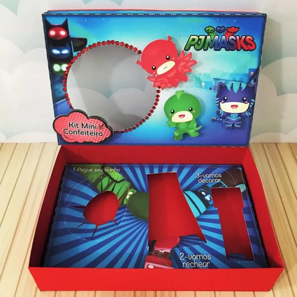 Páscoa Mini Confeiteiro Pj Masks Studio e Pdf