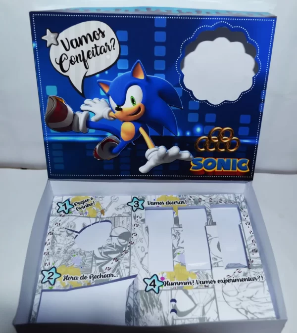 Páscoa Mini Confeiteiro Sonic Studio e Pdf