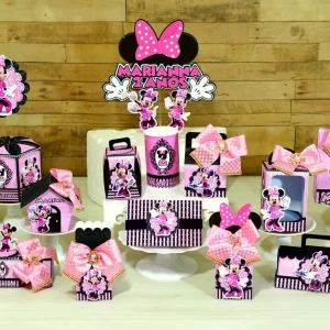 Tema Digital Minnie Rosa Studio e Pdf