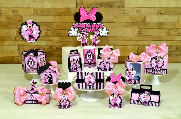 Tema Digital Minnie Rosa Studio e Pdf