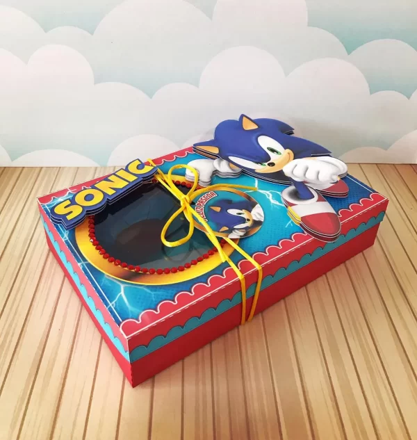 Páscoa Mini Confeiteiro Sonic Studio, Png e Pdf