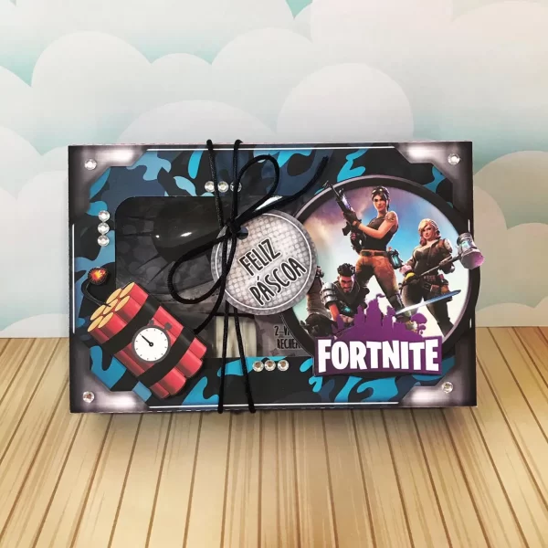 Arquivo Pascoa Fortnite Studio, Png e Pdf