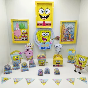 Festa Digital Bob Esponja Studio, Png e Pdf