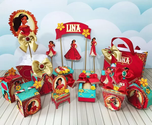 Kit Digital Elena de Avalor Studio, Png e Pdf