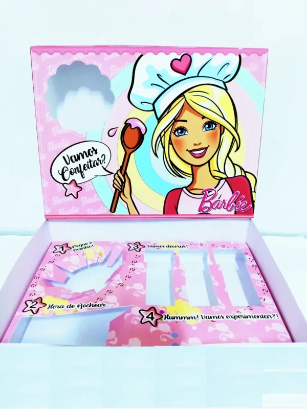 Arquivo Páscoa Mini Confeiteiro Barbie Studio