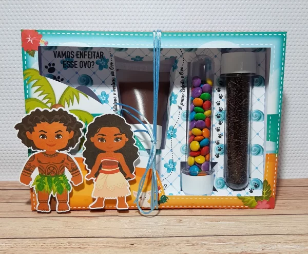 Festa Pronta Páscoa Mini Confeiteiro Moana