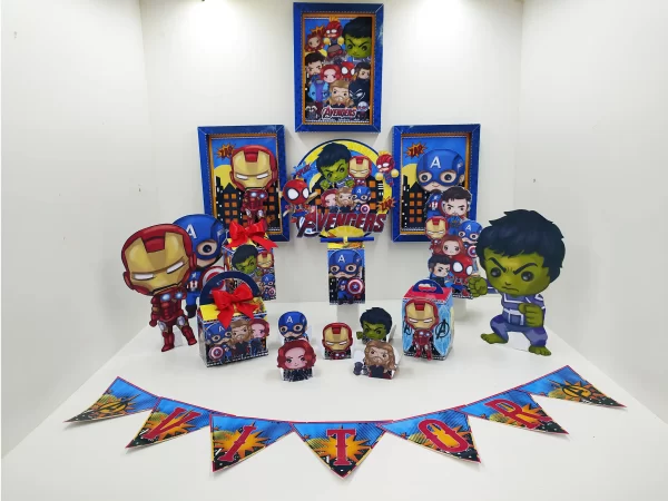 Festa Digital Vingadores Studio, Png e Pdf