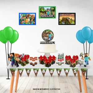 Kit Festa Minecraft Studio e Pdf