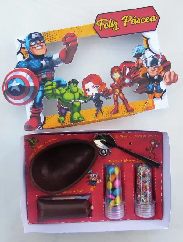 Mini Confeiteiro Vingadores Studio e Pdf