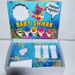 Moldes Páscoa Mini Confeiteiro Baby Shark