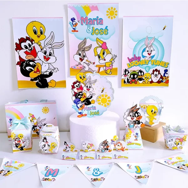 Festa Looney Tunes Baby Studio, Png e Pdf