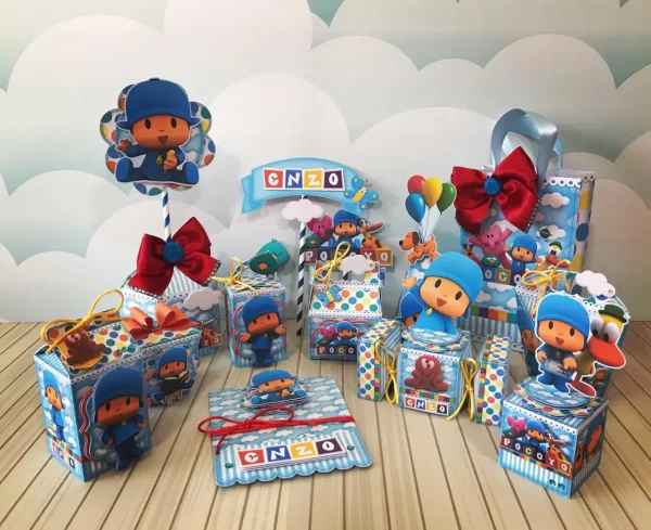 Festa Pronta Pocoyo Studio, Png e Pdf