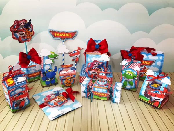 Festa Pronta Super Wings Studio, Png e Pdf