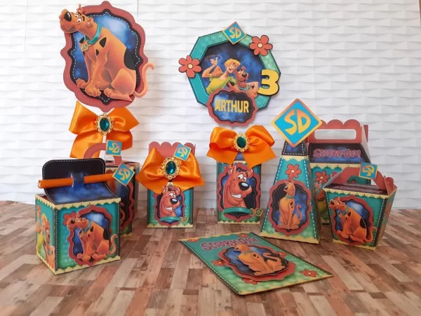 Festa Digital Scooby Doo Studio, Png e Pdf