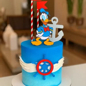 Arquivo Topo de Bolo Pato Donald Studio