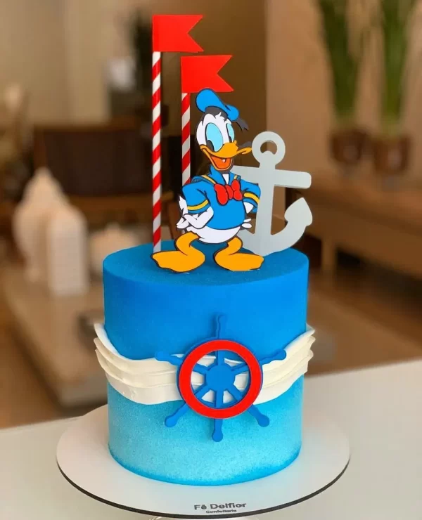 Arquivo Topo de Bolo Pato Donald Studio