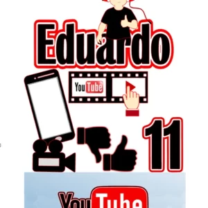 Arquivo Topo de Bolo Youtube Studio