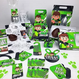 Festa Pronta Páscoa Ben 10 Studio e Pdf