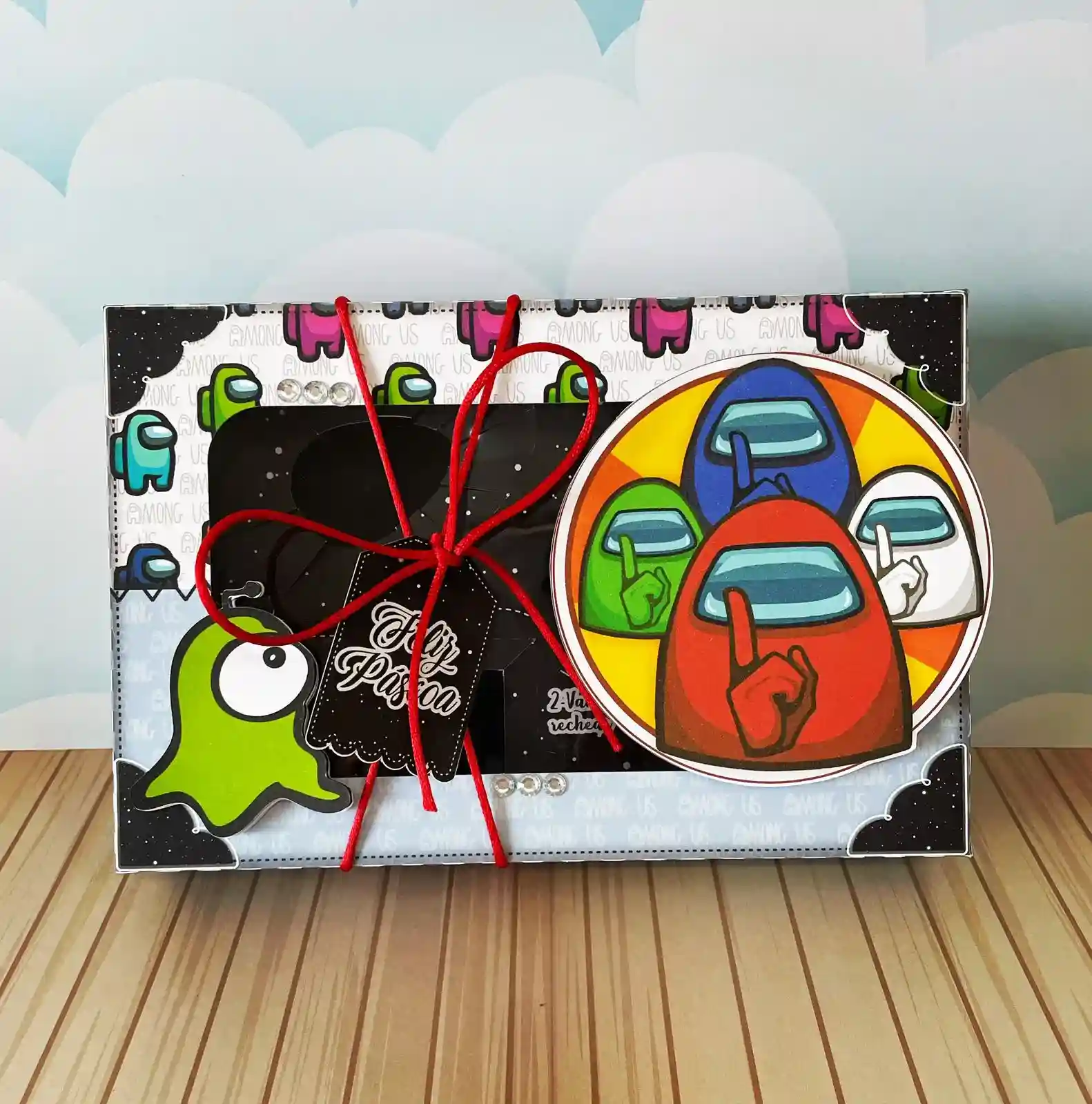 Páscoa Mini Confeiteiro Among Us Studio e Pdf - Imagem 2
