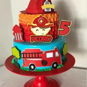 Arquivo Topo de Bolo Bombeiros Studio