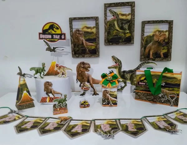 Festa Pronta Dinossauros Studio e Pdf