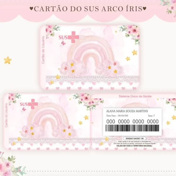 Arquivo Digital Cartão Sus Arco-íris