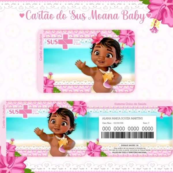 Arquivo Digital Cartão Sus Moana Baby