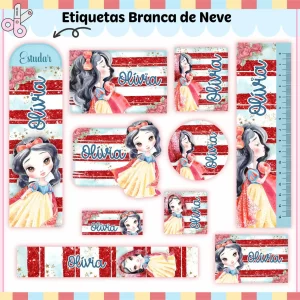 Arquivo Digital Etiqueta Branca de Neve