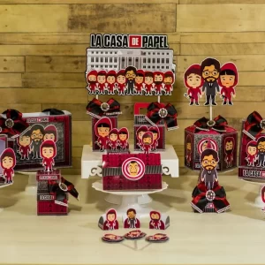 Festa Pronta La Casa de Papel Studio e Pdf